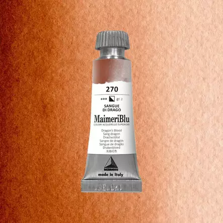 Maimeri Blu Akvarellituubi 270 Dragon´s Blood 12ml - Maimeri Blu - 1609270 - 1