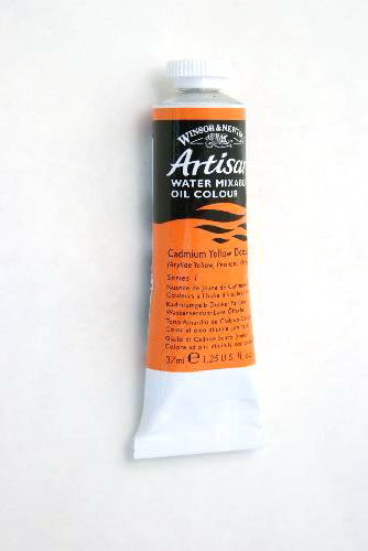 W&N Artisan 115 Cadmium Yellow Deep Hue 37ml - Vesiliukoiset öljyvärit - 514010 - 2