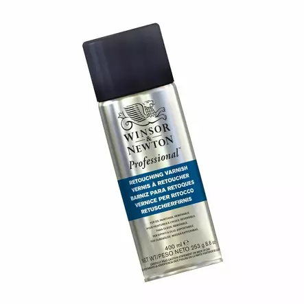 W&N Retouching varnish gloss spray 400ml - Maalausaineet öljyväreille - 5002490 - 1