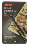 Derwent Tinted charcoal 12 - Hiilet ja hiilikynät - 2301690 - 1