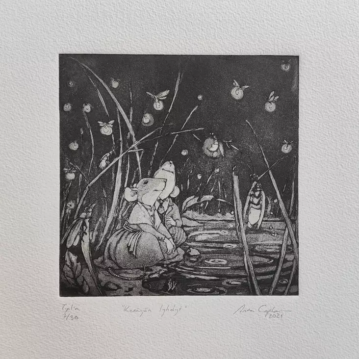 Caplan Asta: Kesäyön lyhdyt - Pienet vedokset - T11360 - 1