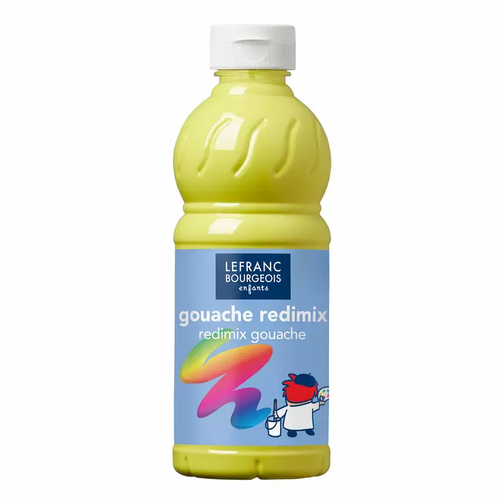 L&B Redimix 281 Lemon yellow 500ml - Guassi ja peitevärit - 545150 - 1