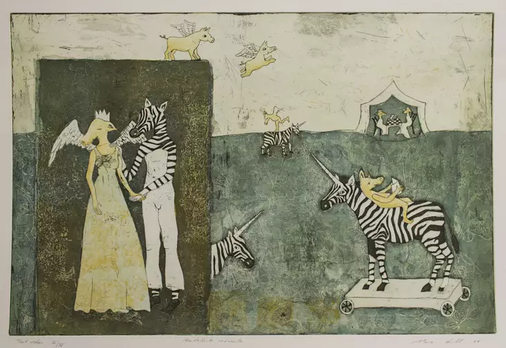 Lehti Piia: Raidallista rakkautta - Keskisuuret vedokset - t3500 - 1