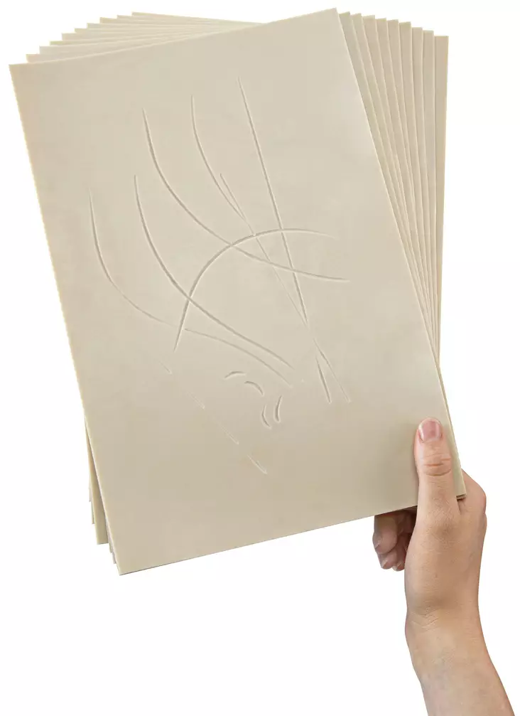 Linolevy pehmeä 300x200x3mm soft cut - Linolevyt - 7181780 - 1