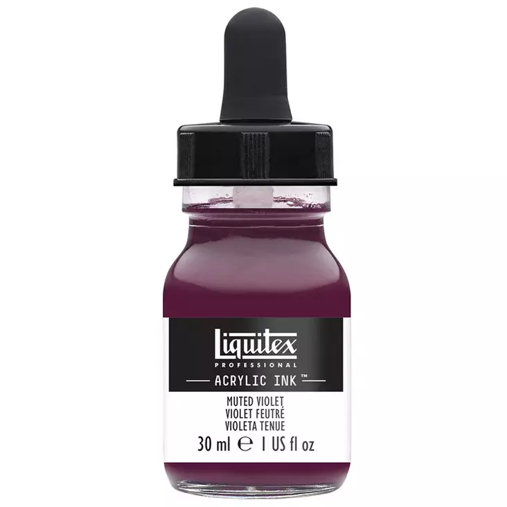 Liquitex Acrylic Ink 502 Violet Muted 30ml - Akryylimusteet - 2995500 - 1