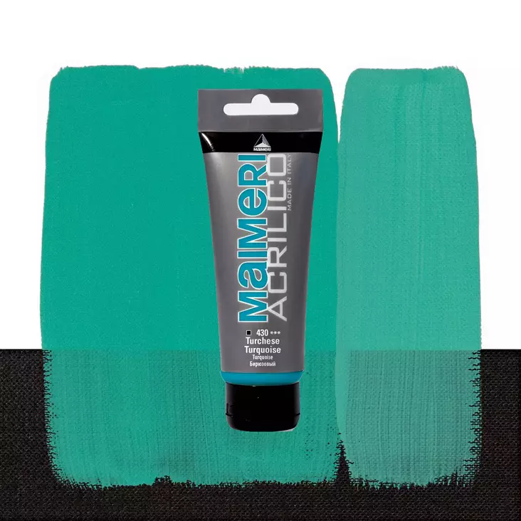 Maimeri Acrilico 430 Turquoise 75ml - Maimeri Acrilico 75ml - 0916430 - 1