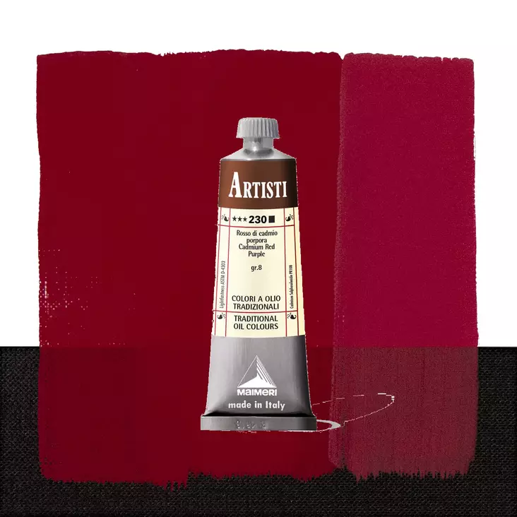 Maimeri Artisti 230 Cadmium Red Purple 60ml - Maimeri Artisti 60ml ja 200ml - 0106230 - 1