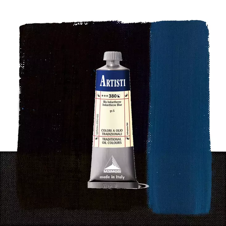 Maimeri Artisti 380 Indanthrene Blue 60ml - Maimeri Artisti 60ml ja 200ml - 0106380 - 1