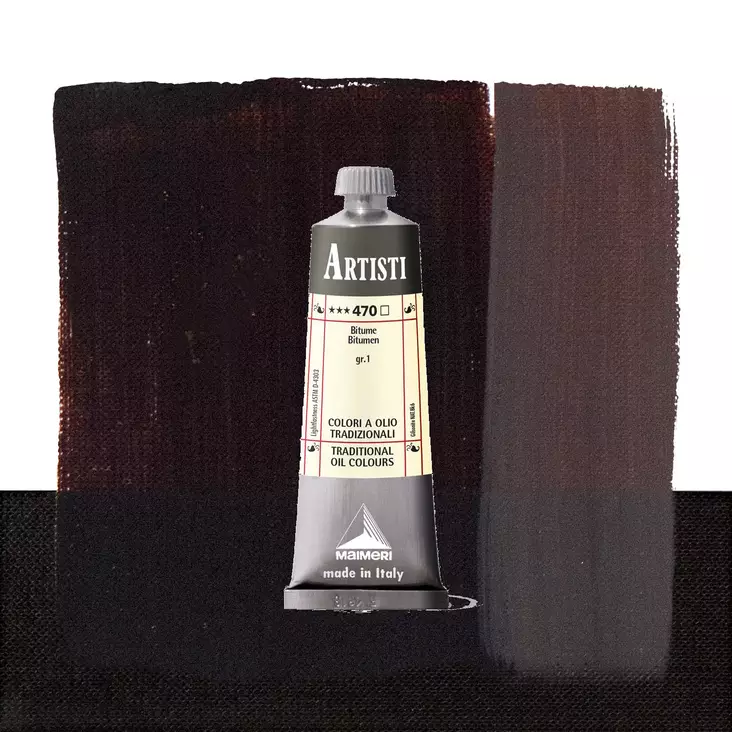 Maimeri Artisti 470 Bitumen 60ml - Maimeri Artisti 60ml ja 200ml - 0106470 - 1
