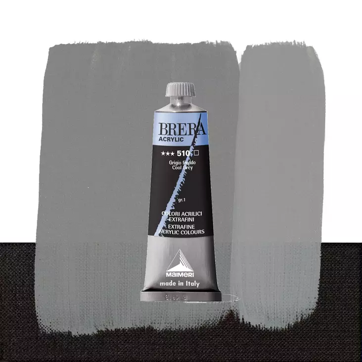Maimeri Brera 510 Cool Grey 60ml - Maimeri Brera 60ml ja 200ml - 0806510 - 1