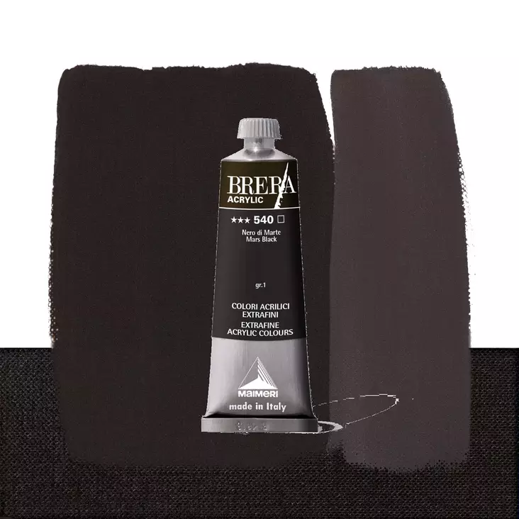 Maimeri Brera 540 Mars Black 60ml - Maimeri Brera 60ml ja 200ml - 0806540 - 1
