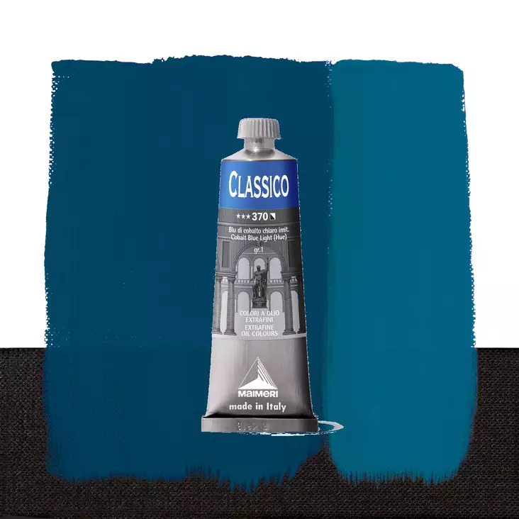 Maimeri Classico 370 Cobalt Blue Light (Hue) 60ml - Maimeri Classico 60ml - 0306370 - 1