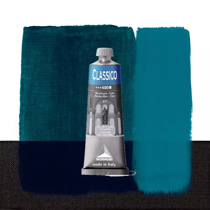 Maimeri Classico 400 Primary Blue - Cyan 60ml - Maimeri Classico 60ml - 0306400 - 1