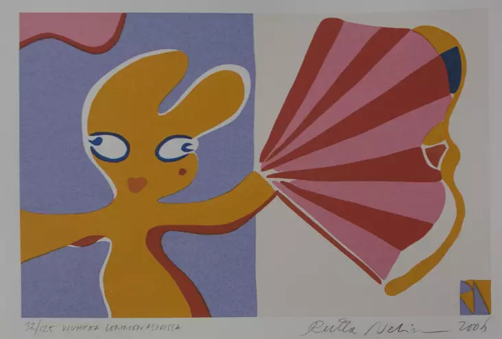 Nelimarkka Riitta: Viuhkaa lemmenasioissa - Pienet vedokset - t5320 - 1