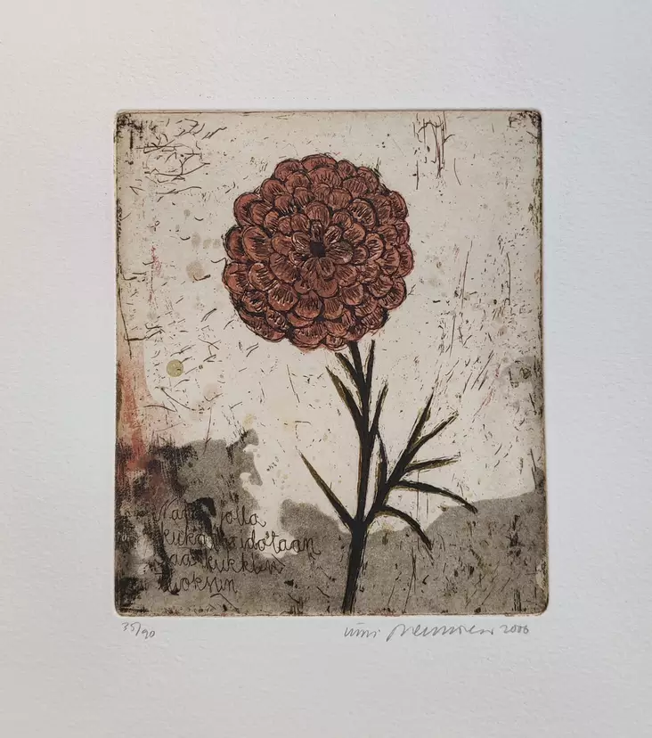 Neuvonen Kirsi: Naru, jolla kukat sidotaan - Pienet vedokset - T10940 - 1