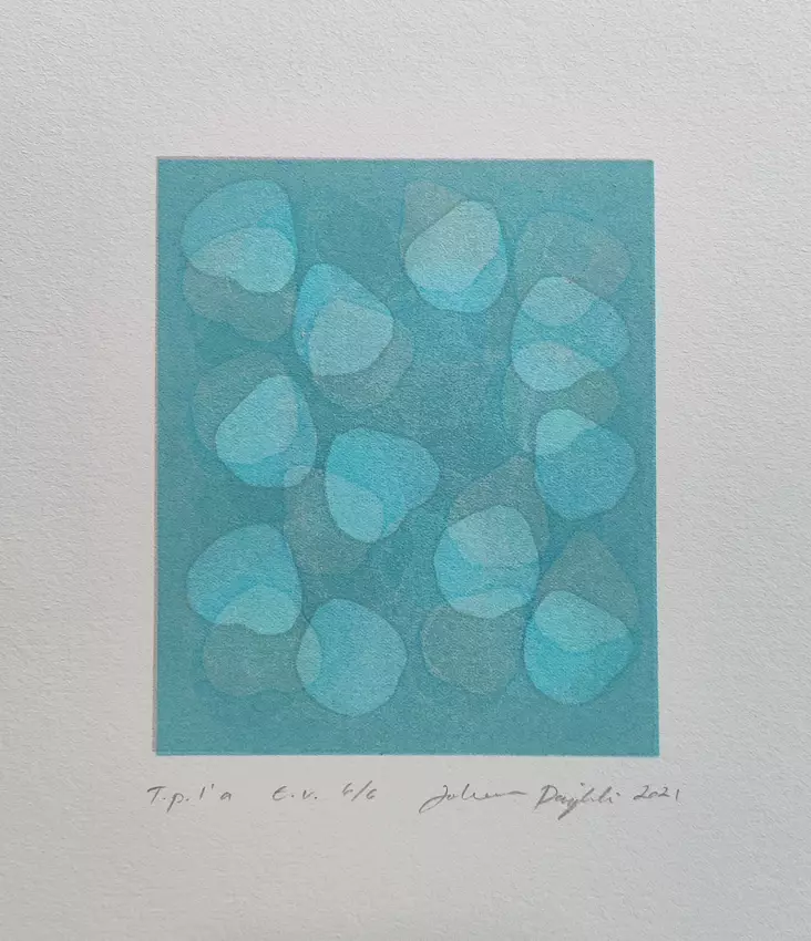 Pöykkö Johanna: Sarjasta "Postikortteja kesästä" - Pienet vedokset - T11320 - 1