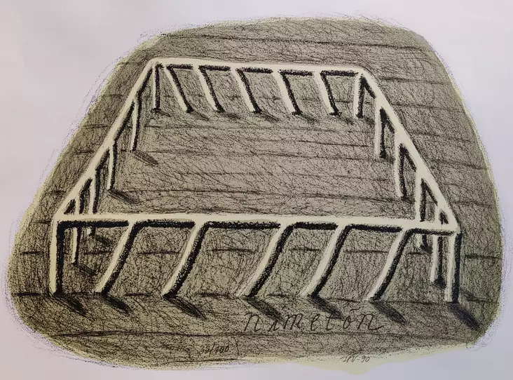 Väisänen Hannu: Nimetön - Keskisuuret vedokset - T11370 - 1