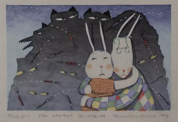 Warsta Taruliisa: Yön vaarat pelottavat - Pienet vedokset - t8260 - 1