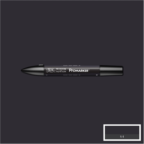 W&N Promarker Black XB - Promarker tussit - 5041130 - 1