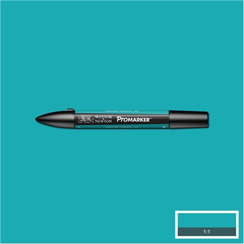 W&N Promarker Turquoise C247 - Promarker tussit - 5042380 - 1