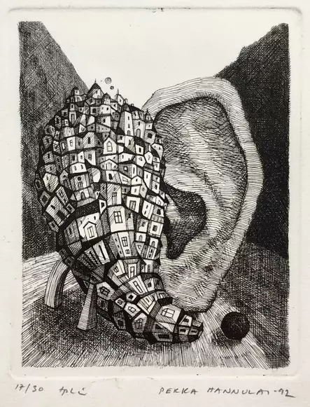 Hannula Pekka: Kuiskaus - Pienet vedokset - t9941 - 1