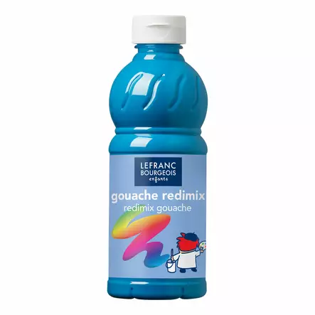 L&B Redimix 011 Turquoise Blue 500ml - Guassi ja peitevärit - 545161 - 1