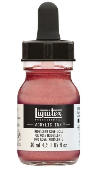 Liquitex Acrylic Ink 227 Iridiscent Rose gold 30ml - Akryylimusteet - 2048251 - 2