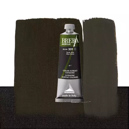 Maimeri Brera 331 Olive Green 60ml - Maimeri Brera 60ml ja 200ml - 0806331 - 1