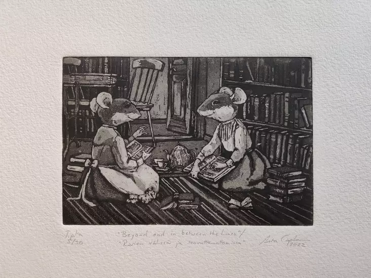 Caplan Asta: Rivien välissä ja saavuttamattomissa - Pienet vedokset - t11671 - 1