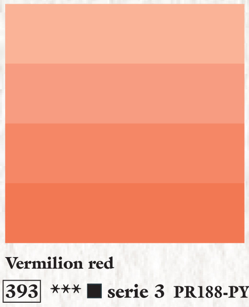 Charbonnel Aqua Wash 393 Vermilion red 60ml - Vesiliukoiset syväpainovärit - 3323921 - 1