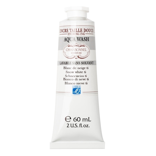 Charbonnel Aqua Wash 916 Snow white 60ml - Vesiliukoiset syväpainovärit - 3324041 - 1