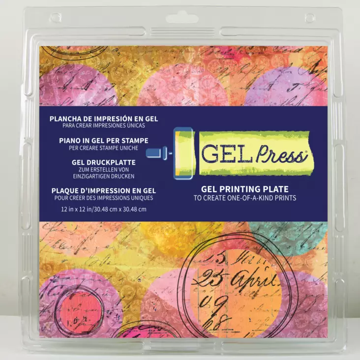 Gel Print painolevy 5"x7" 12,7x17,8cm - Linolevyt - 008623031 - 1