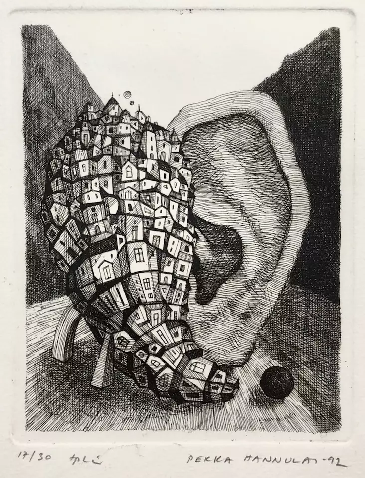 Hannula Pekka: Kuiskaus - Pienet vedokset - t9941 - 1