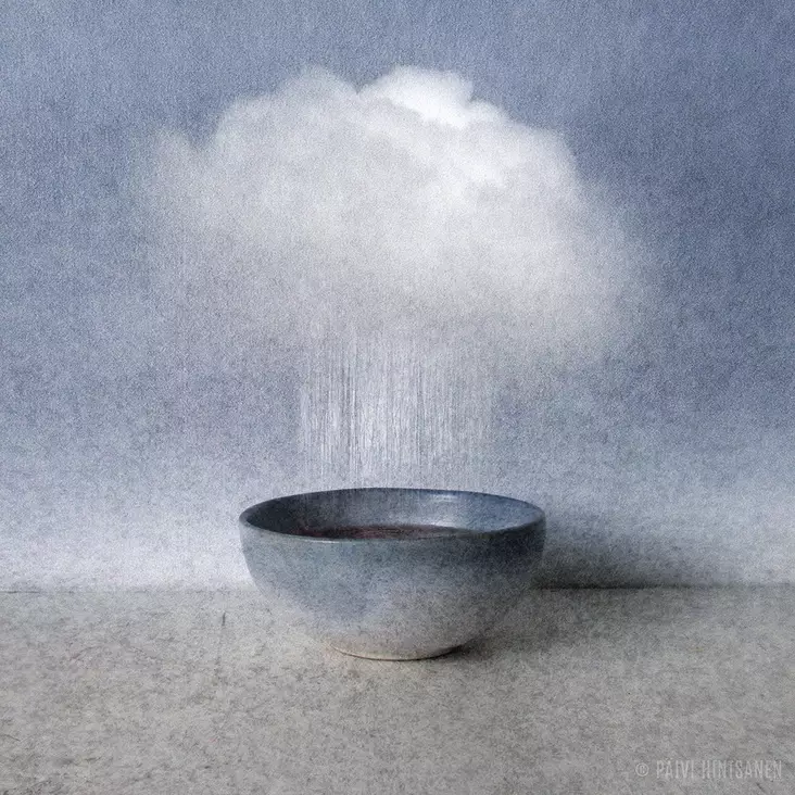 Hintsanen Päivi: Teehetkiä: Sadepäivä - Pienet vedokset - t12331 - 1