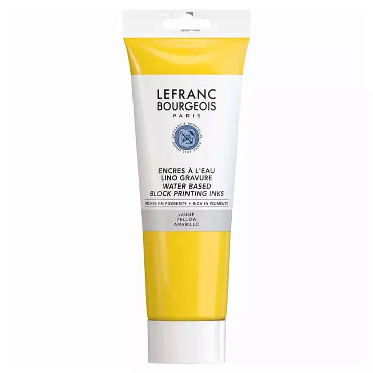 L&B Linoväri 218 Gold Yellow 250ml - Grafiikan värit - 545461 - 2