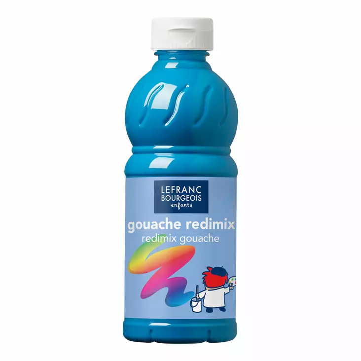 L&B Redimix 011 Turquoise Blue 500ml - Guassi ja peitevärit - 545161 - 1