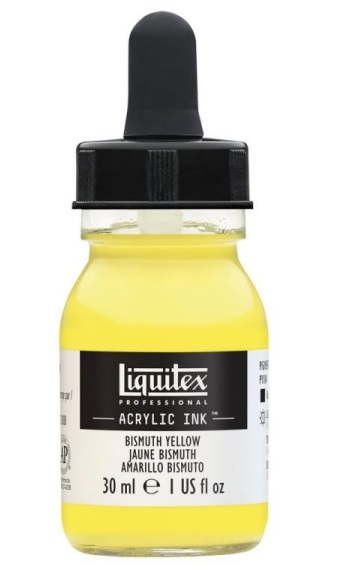 Liquitex Acrylic Ink 155 Bismuth yellow 30ml - Akryylimusteet - 2047681 - 2