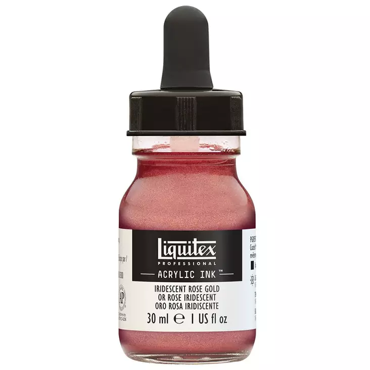 Liquitex Acrylic Ink 227 Iridiscent Rose gold 30ml - Akryylimusteet - 2048251 - 1
