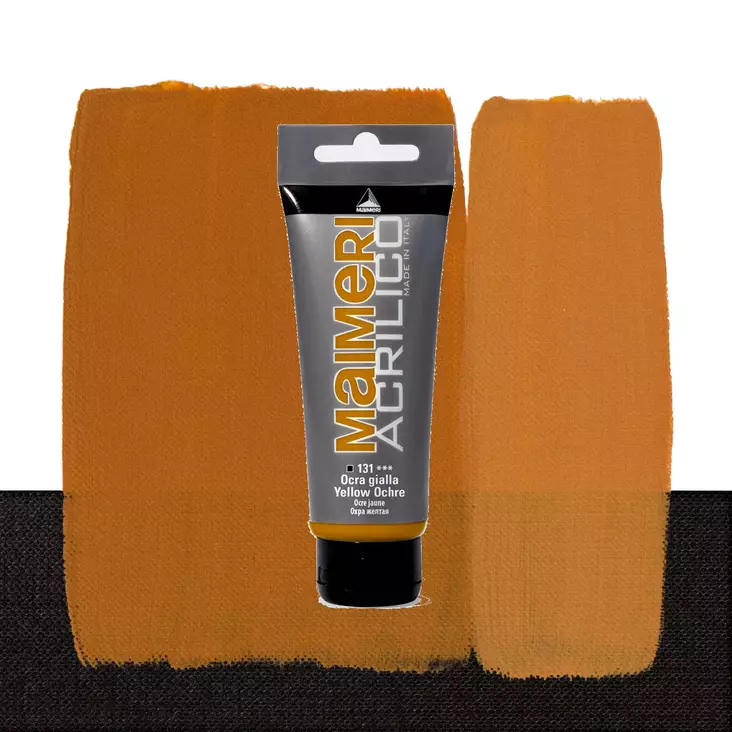 Maimeri Acrilico 131 Yellow Ochre 200ml - Maimeri Acrilico 200ml - 0924131 - 1