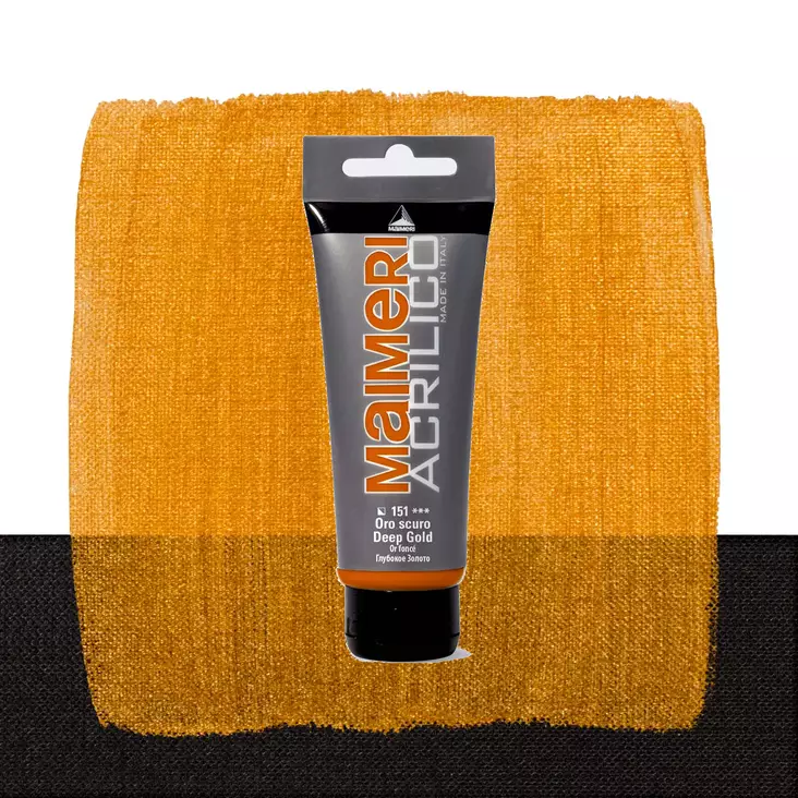 Maimeri Acrilico 151 Deep Gold 75ml - Maimeri Acrilico 75ml - 0916151 - 1