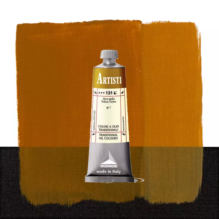 Maimeri Artisti 131 Yellow Ochre 60ml - Maimeri Artisti 60ml - 0106131 - 1