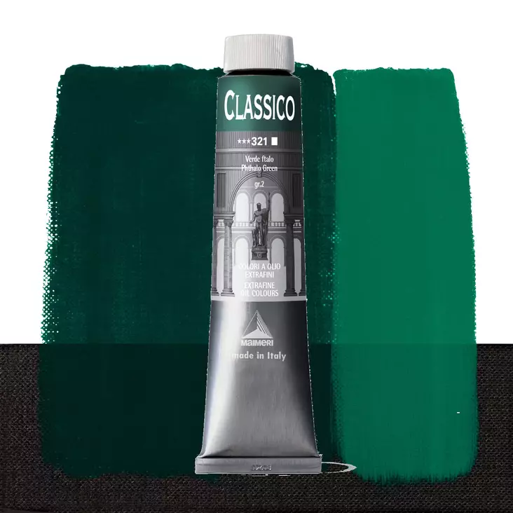 Maimeri Classico 321 Phthalo Green 200ml - Maimeri Classico 200ml - 0324321 - 1