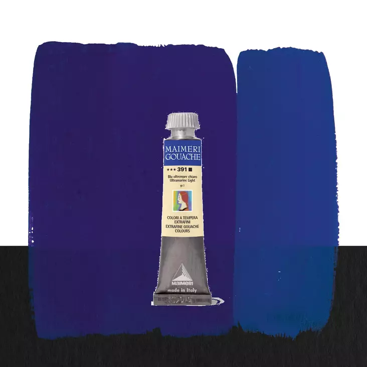 Maimeri Guassi 391 Ultramarine Light 20ml - Guassi ja peitevärit - 2002391 - 1