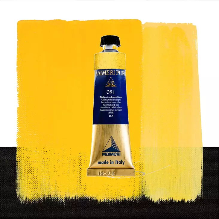 Maimeri Puro 081 Cadmium Yellow Light 40ml - Maimeri Puro 40ml - 0012081 - 1