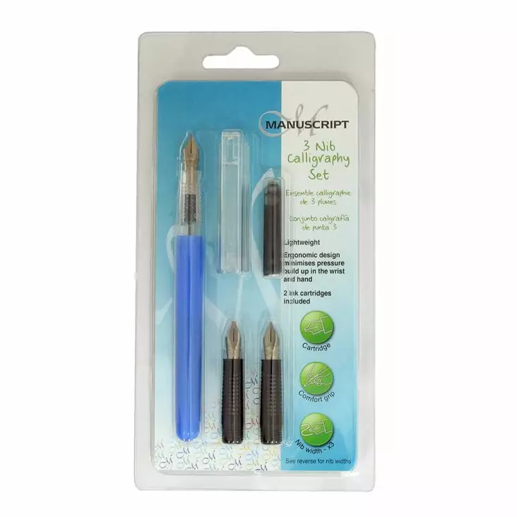 MC Calligraphy Set 3 Nib MT1951 - Kalligrafia varret ja setit - 8019511 - 1