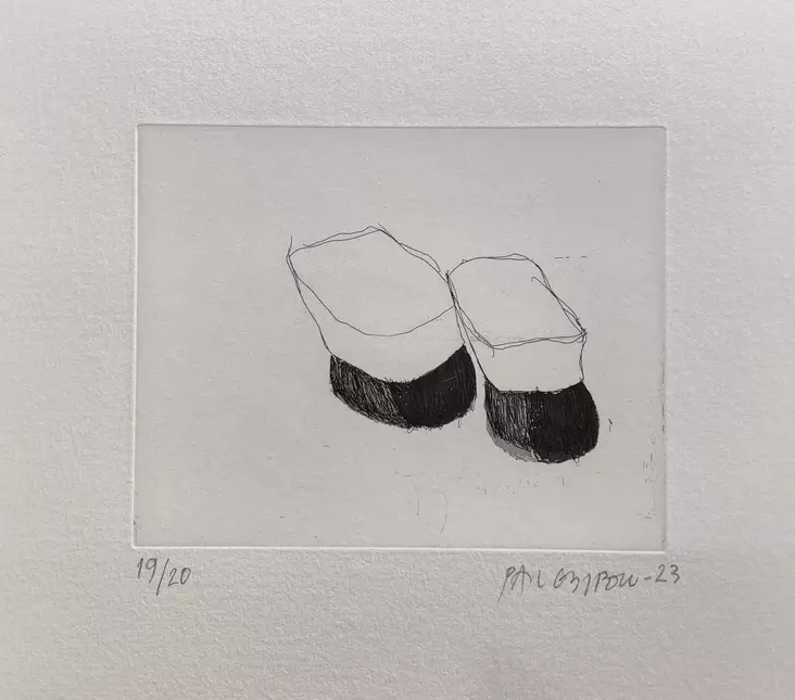 Osipow Paul: Kaksi harjaa - Pienet vedokset - t12361 - 1