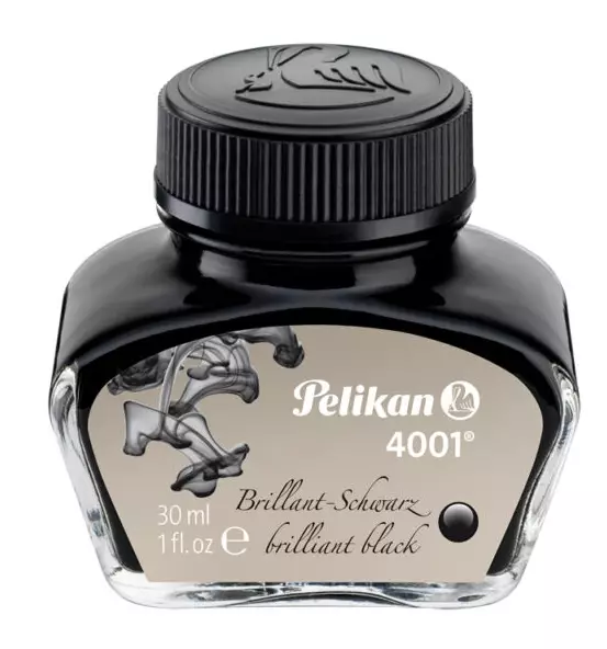 Pelikan muste Black (musta) 30ml - Kalligrafiamusteet - 25051-01 - 1