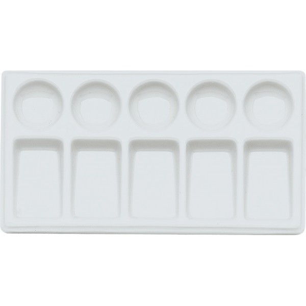 Posliinipaletti, 10 Osaa (Neliskulmainen) - Paletit - 575221 - 1