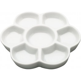Posliinipaletti, 7 Osaa (Kukanmuotoinen) - Paletit - 575141 - 1