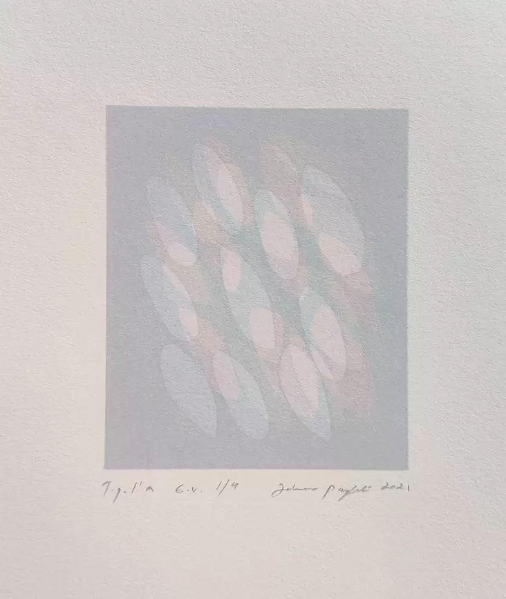 Pöykkö Johanna: Sarjasta "Postikortteja kesästä" - Pienet vedokset - T11311 - 1